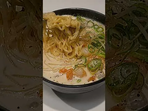 사리곰탕 라면으로 만드는 백짬뽕
