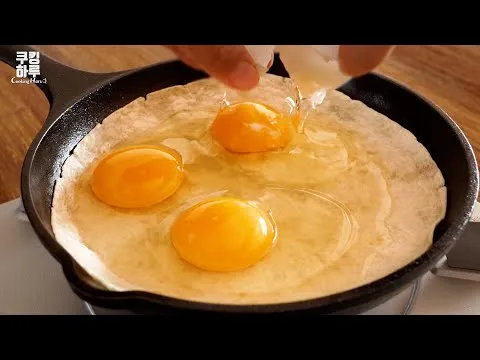 계란 또띠아