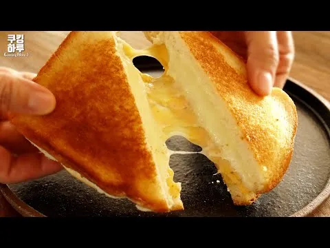 감자 그릴드 치즈 샌드위치
