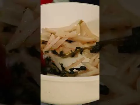 총각김치볶음
