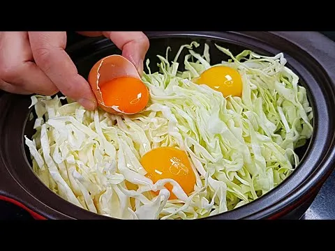 양배추 계란찜