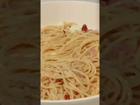 시금치 명란 오일 파스타
