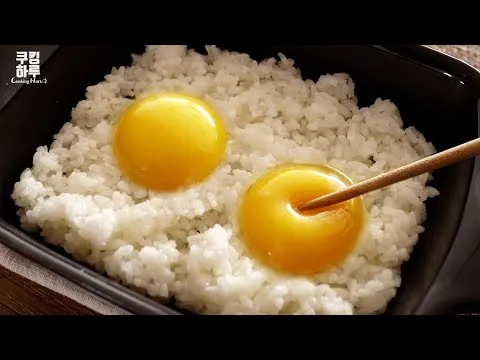 전자레인지 치즈 스팸 계란밥