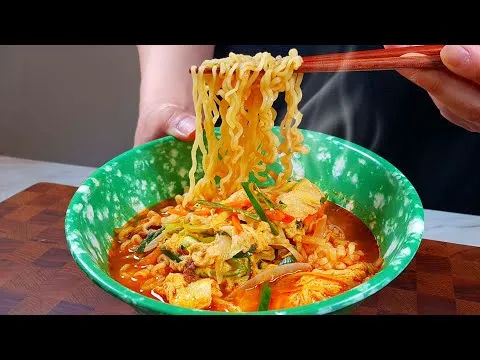 라면 맛있게 끓이는 방법