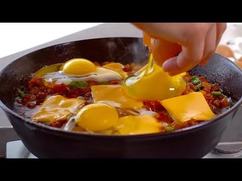 볶음 다진고기 토마토 에그팬