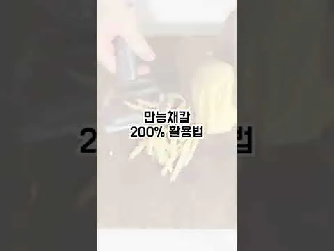 감자칼 감자튀김