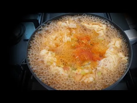 김치 계란 라면