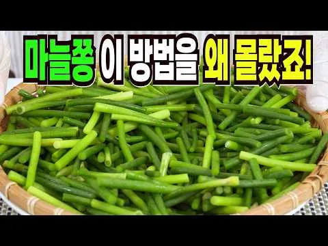 마늘쫑조림