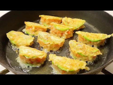 애호박 새우만두