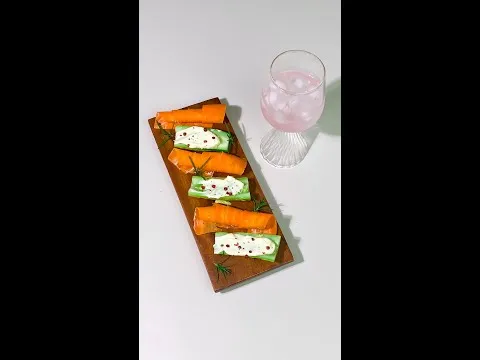 오이 당근 크림치즈말이