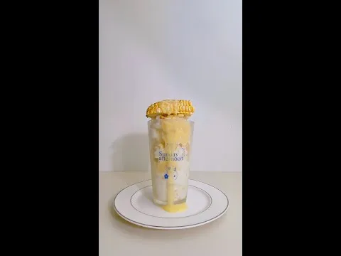 초당옥수수 빙수