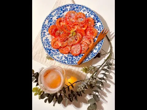 와사비 꿀 토마토