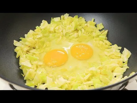 양배추 계란 요리