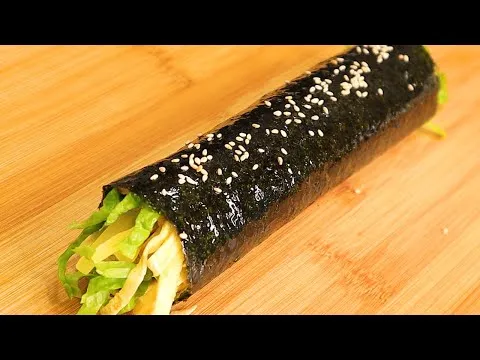상추 계란 김밥