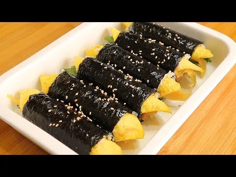 묵은지 스팸 김밥