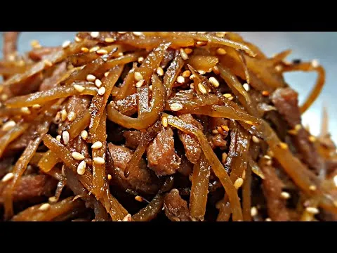 소고기 우엉조림