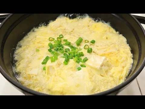 찜 두부 팽이버섯 요리 2종