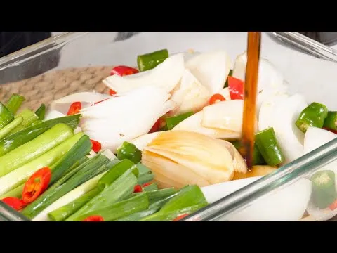 풋마늘 양파장아찌