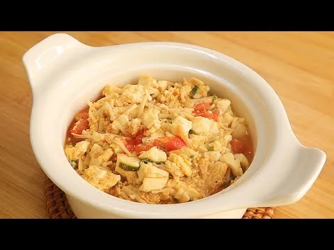 볶음 토마토 순두부 볶음