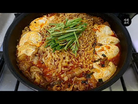 순두부 칼국수 짬뽕