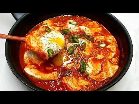 찜 순두부 계란조림