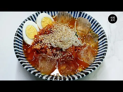 김치 냉칼국수
