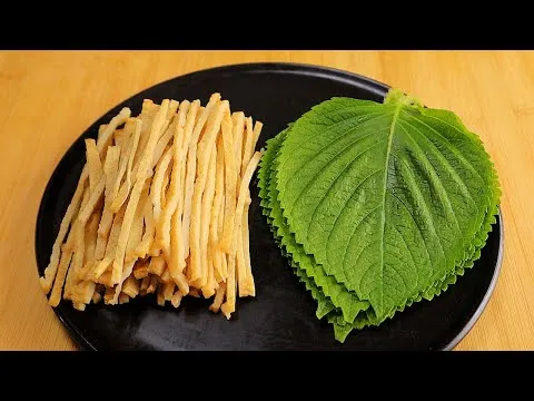 진미채 어묵 깻잎 김밥