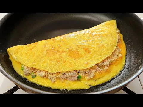 두부 참치 계란 오믈렛