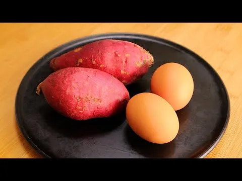 고구마 계란전