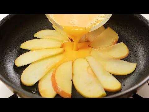 사과 계란 피자