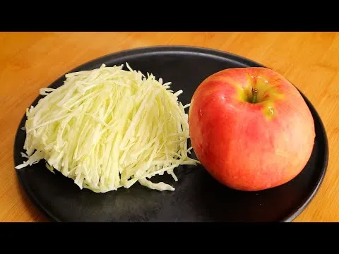 양배추 사과 샌드위치