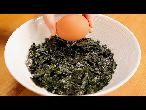참치 김 계란전