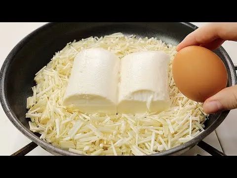순두부 팽이버섯 볶음