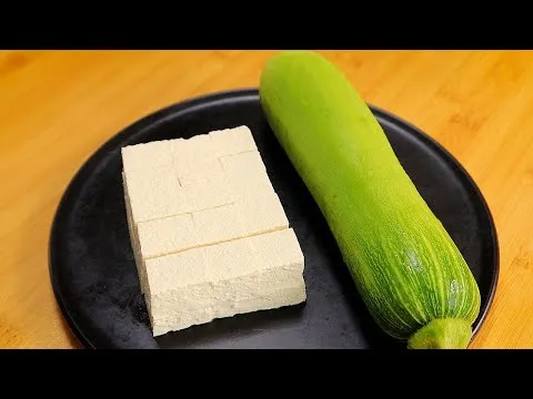 애호박 두부 된장 덮밥