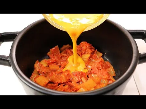 김치 계란국