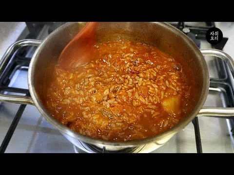 참치김치죽