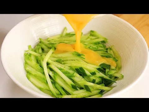 오이 계란전