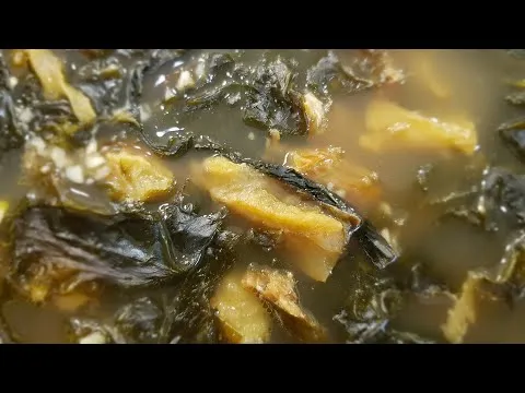 황태미역국