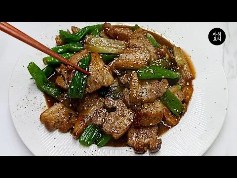 꽈리삼겹조림