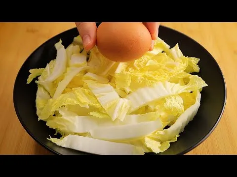 배추 계란볶음