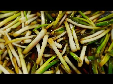 쪽파장아찌
