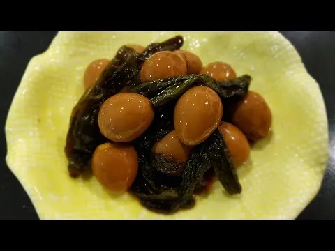 메추리알 장조림