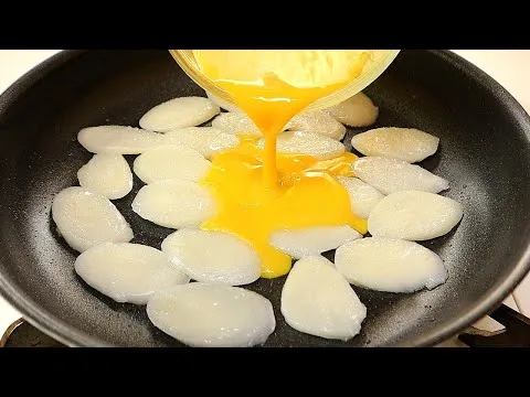 계란 떡 피자