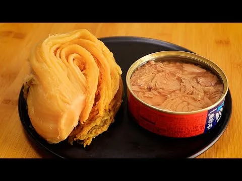 묵은지 참치 쌈밥