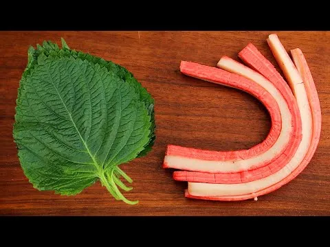 깻잎 맛살전
