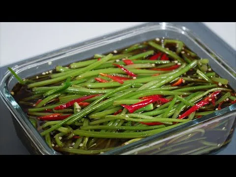 고구마줄기 장아찌