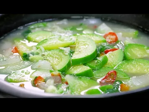 애호박 새우젓찌개