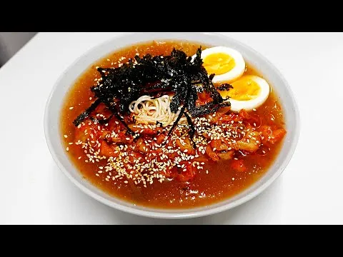김치말이국수