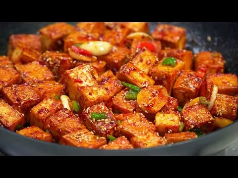 찜 두부 간장양념 조림