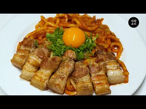 볶음 중국식 비빔우동